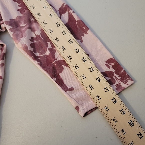 Chicos Floral Side-slit tunic  Scoop neck 3/4 Sleeve Size 2 u.s. Size L - Picture 5 of 11